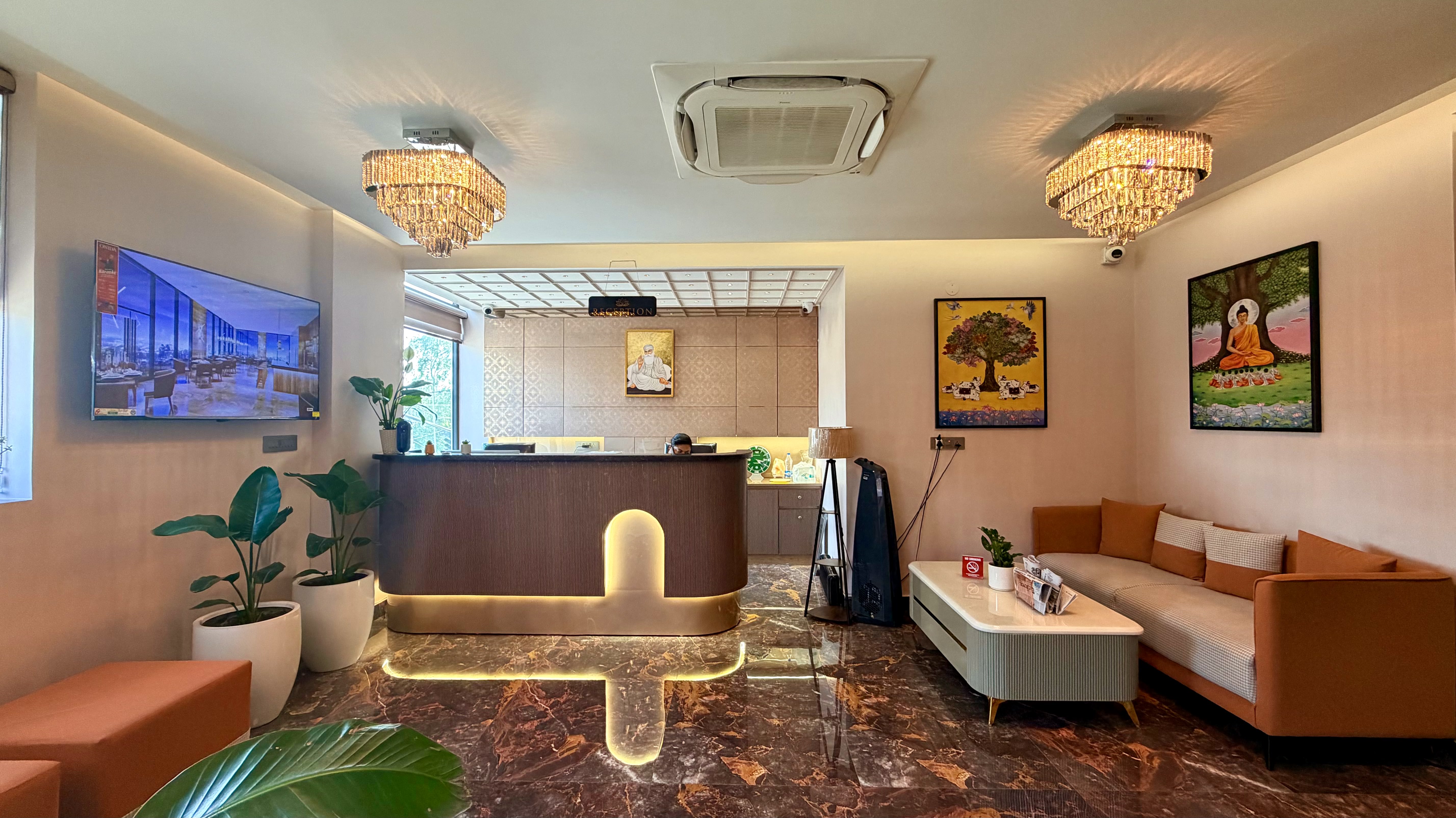 Hotel lobby